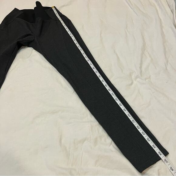 Lafayette 148 Elastic Waist Pull On Charcoal Legging size S - Picture 8 of 8